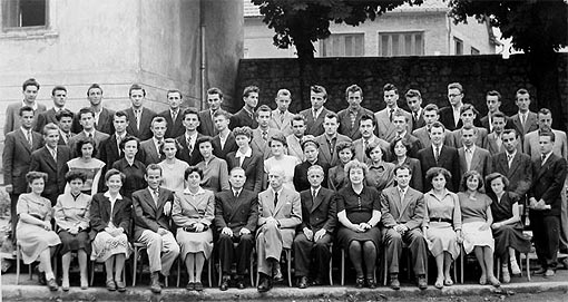 Maturanti Gimnazije 1954. godine