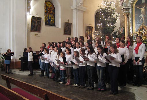 Božićni koncert Osnovne škole I.B. Mažuranić, Ogulin 2009.