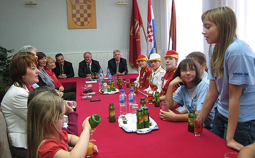 Prijem članova DND kod gradonačelnika Prijem članova DND kod gradonačelnika