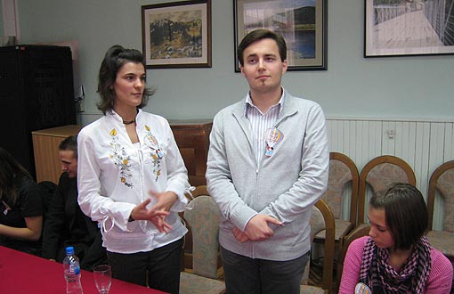Prijem članova DND kod gradonačelnika