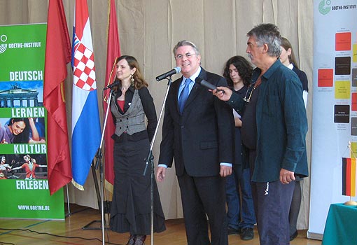Dr. Bernd Fischer, njemački veleposlanik 90 godina ogulinske gimnazije