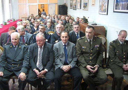 Nazočni na svečanosti sjećanja na osnivanje 143. brigade Svečano obilježavanje 18. obljetnice osnutka ogulinske 143. brigade Hrvatske vojske