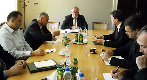 Radni sastanak s državnim tajnikom g. Zdravkom Krmekom Posjeta Ogulinu Zdravka Krmeka