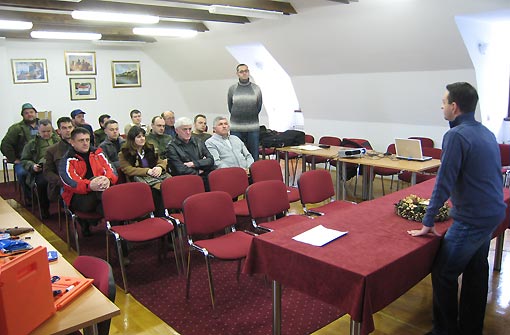 Održano predavanje "Rad u šumi na siguran način" Održano predavanje "Rad u šumi na siguran način"