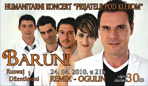 Baruni pivo u Ogulinu 23.4.2010. Baruni u Ogulinu 23.4.2010.