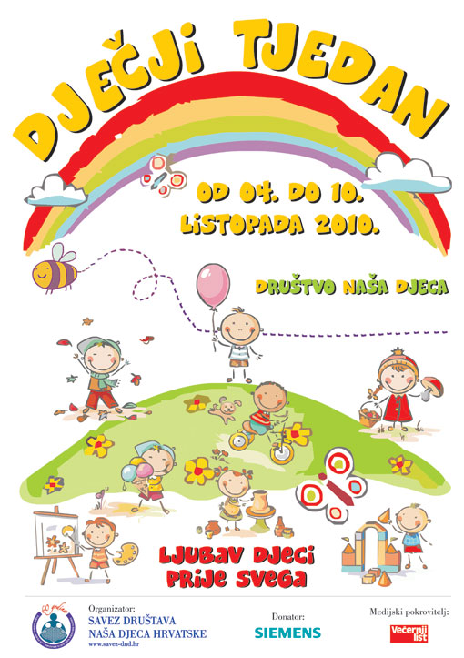 Najava - Dječji tjedan od 4. do 10. listopada 2010. Najava - Dječji tjedan od 4. do 10. listopada 2010.