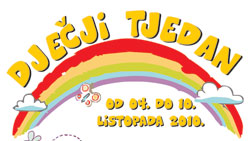 Najava - Dječji tjedan od 4. do 10. listopada 2010. 