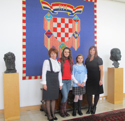 Predstavnici Društva "Naša djeca" primljena kod predsjednika Republike
