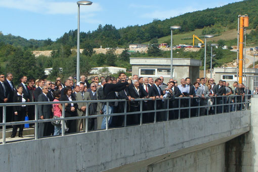 U probni rad svečano  puštena HE Lešće