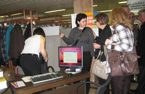 Treći
Sajam poslova Karlovačke županije 2010 Poziv na četvrti Sajam poslova Karlovačke županije