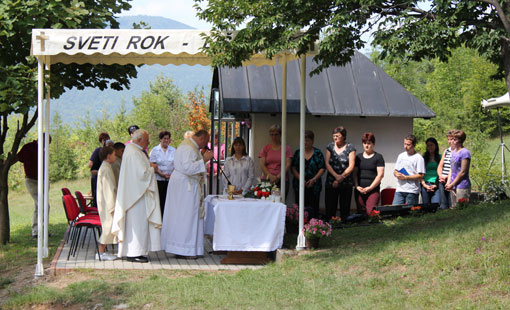 Zagorci obilježili blagdan sv. Roka na Liščevki Zagorci obilježili blagdan sv. Roka na Liščevki