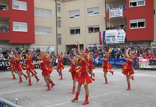 Naše mažoretkinje nastupile na 14. Državnom prvenstvu mažoretkinja Naše mažoretkinje nastupile na 14. Državnom prvenstvu mažoretkinja