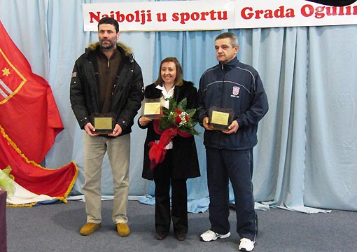 Najbolji u sportu 2009-Nikica Kucan, Marija Zver i Zlatko Vukovic
