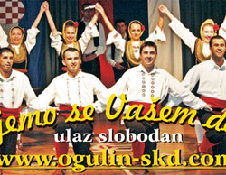 Poziv na proslavu 5. godišnjice rada SKD Prosvjeta, Pododbora Ogulin