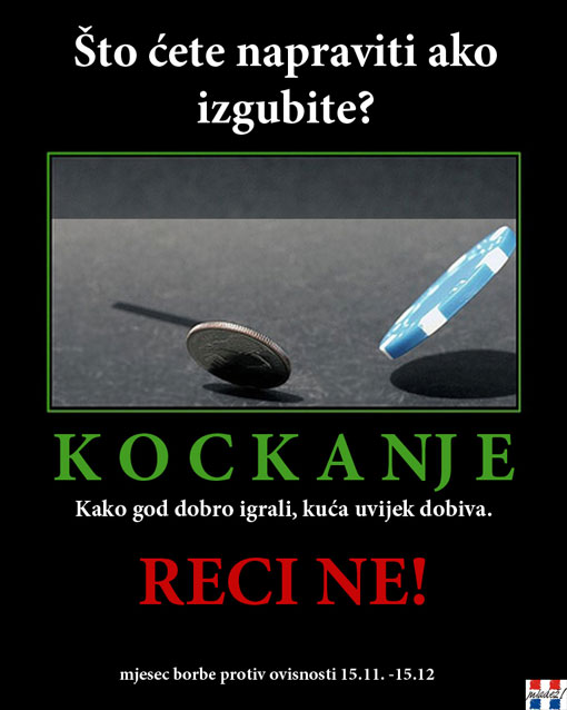 RECIMO "NE!" OVISNOSTI RECIMO
"NE!" OVISNOSTI