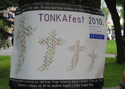 Tonkafest 2010. održat će se u nedjelju 2. svibnja Tonkafest 2010. održat će se u nedjelju 2. svibnja
