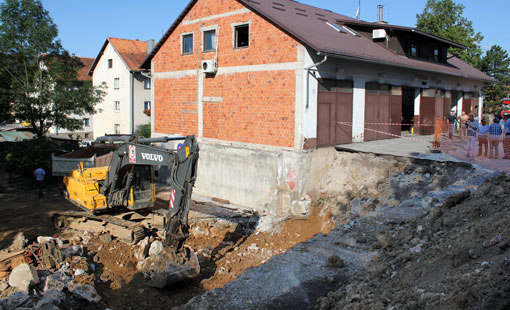 Započeli radovi na proširenju Vatrogasnog doma u Ogulinu