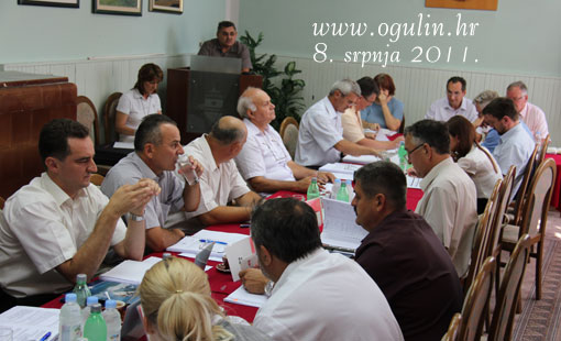 Odluke i zaključci 15. sjednice Gradskog vijeća Grada Ogulina održane 8. srpnja 2011.