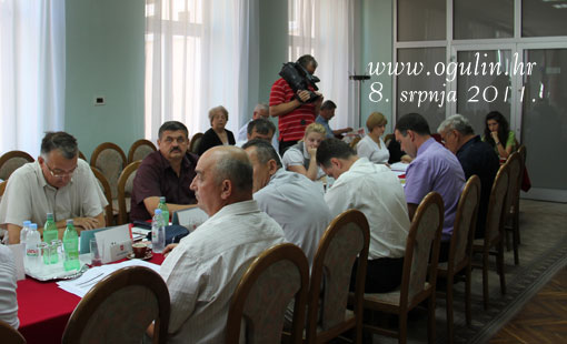 Odluke i zaključci 15. sjednice Gradskog vijeća Grada Ogulina održane 8. srpnja 2011.
