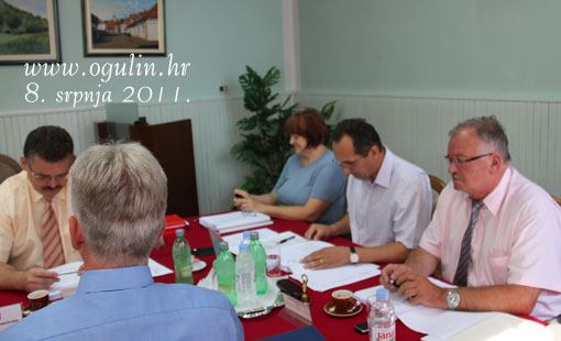Odluke i zaključci 15. sjednice Gradskog vijeća Grada Ogulina održane 8. srpnja 2011.