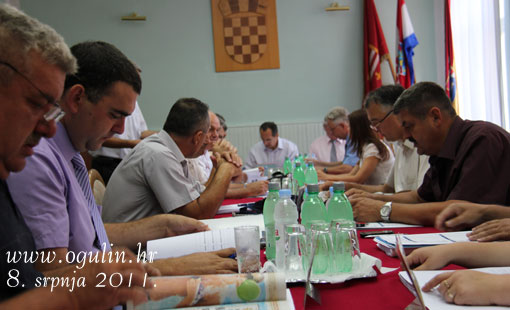 Odluke i zaključci 15. sjednice Gradskog vijeća Grada Ogulina održane 8. srpnja 2011.