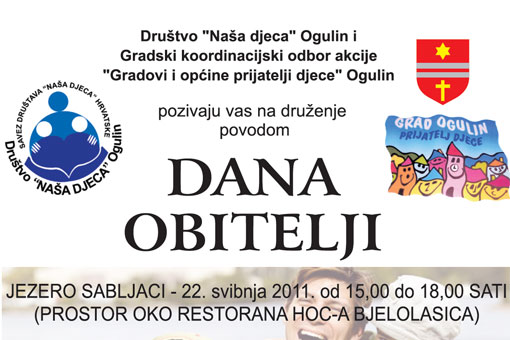 Poziv na druženje za Dan obitelji