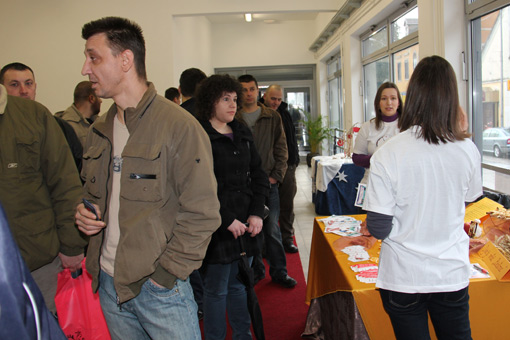 Prva 
akcija  dobrovoljnog darivanja krvi u 2011.godini 