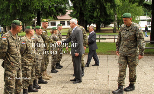 Susret pričuvnih časnika  Hrvatskog časničkog zbora Republike  Hrvatske "Karlovac 2011"