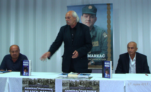 Predstavljena knjiga Mladena Pavkovića "General pukovnik Mladen Markač"