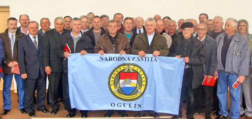 Ogulinci nazočili proslavi 20. obljetnice od osnivanja odreda Narodne zaštite