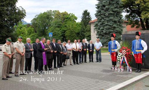 Polaganje vijenaca za Dan državnosti