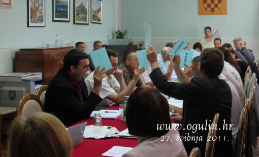 Odluke i zaključci 14.  sjednice Gradskog vijeća Grada Ogulina održane 27. svibnja 2011.