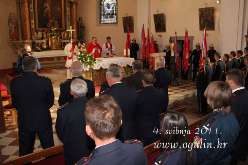 Vatrogasci  Ogulina i susjednih općina svečano obilježili svog zaštitnika 