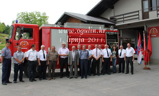 Primopredaja vatrogasnog vozila 