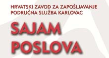 Poziv na Peti sajam poslova Karlovačke županije