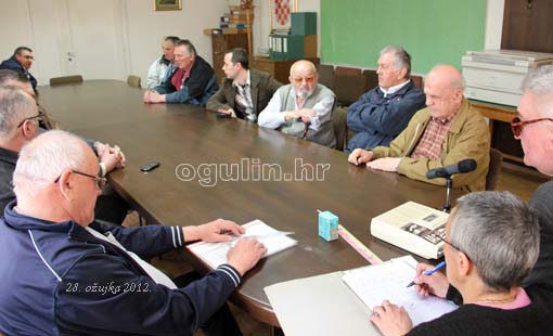 Skupština Udruge slijepih Ogulin
