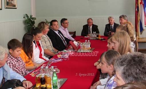 Prijem ogulinskih sportasa