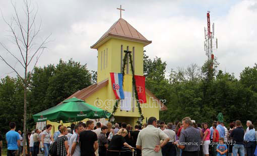 Blagoslov crkve Sv. Ivana Krstitelja u Desmericama