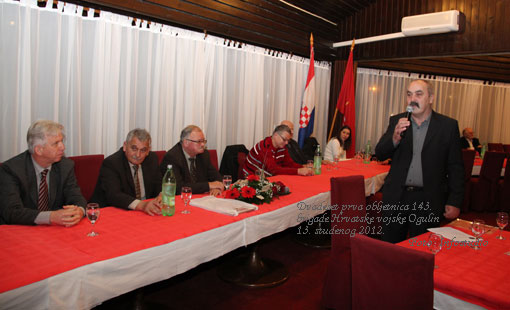 Obilježena 21. obljetnica 143. brigade Hrvatske vojske Ogulin
