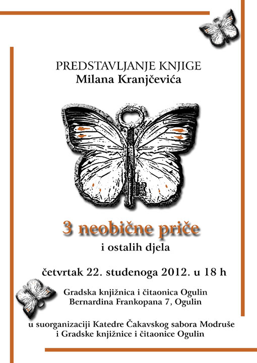 Najava - predstavljanje knjige