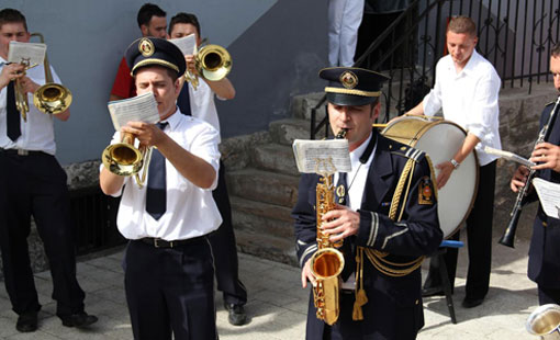Puhački orkestar dvd-a Ogulin 