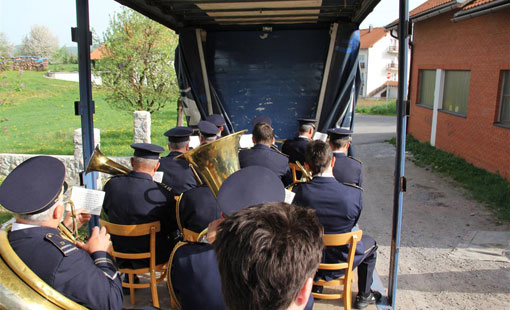 Puhački orkestar dvd-a Ogulin 