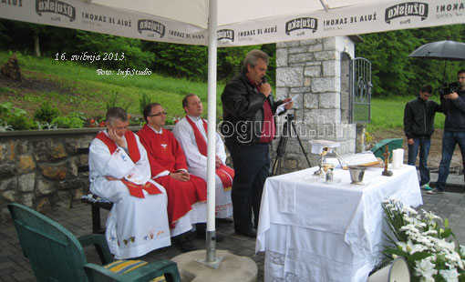 Župnik Zubović blagoslovio kapelicu Sv. Ivana