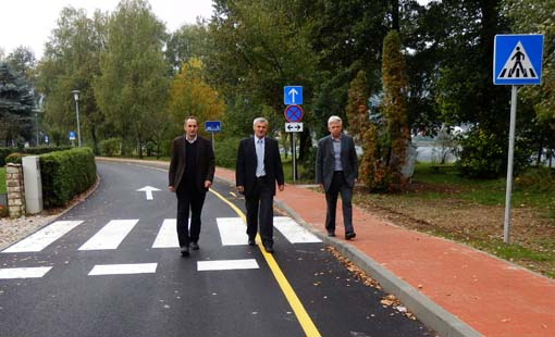 Završena ulica Vikend naselje Sabljaci