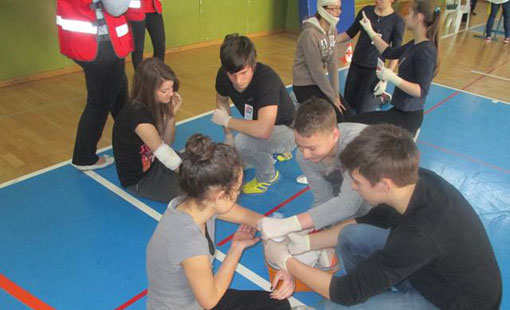 Gradsko natjecanje mladih Crvenog križa Ogulin