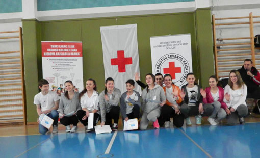 Gradsko natjecanje mladih Crvenog križa Ogulin Gradsko natjecanje mladih Crvenog križa Ogulin