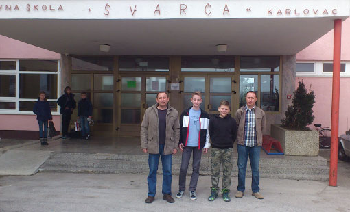 Naši Bruno i Filip 1. i 2. u Karlovcu