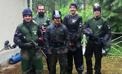 Paintball klub Ogulin na turniru u Pitomači