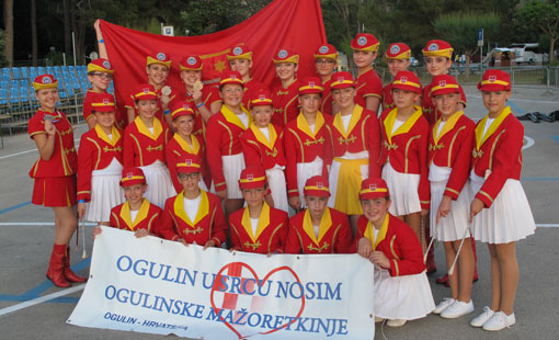 Mažoretkinje DND Ogulin brončane na Državnom prevenstvu