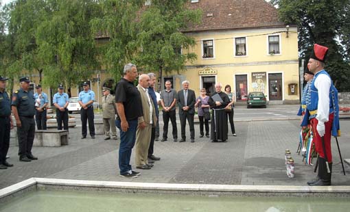 Polaganje vijenaca za Dan državnosti